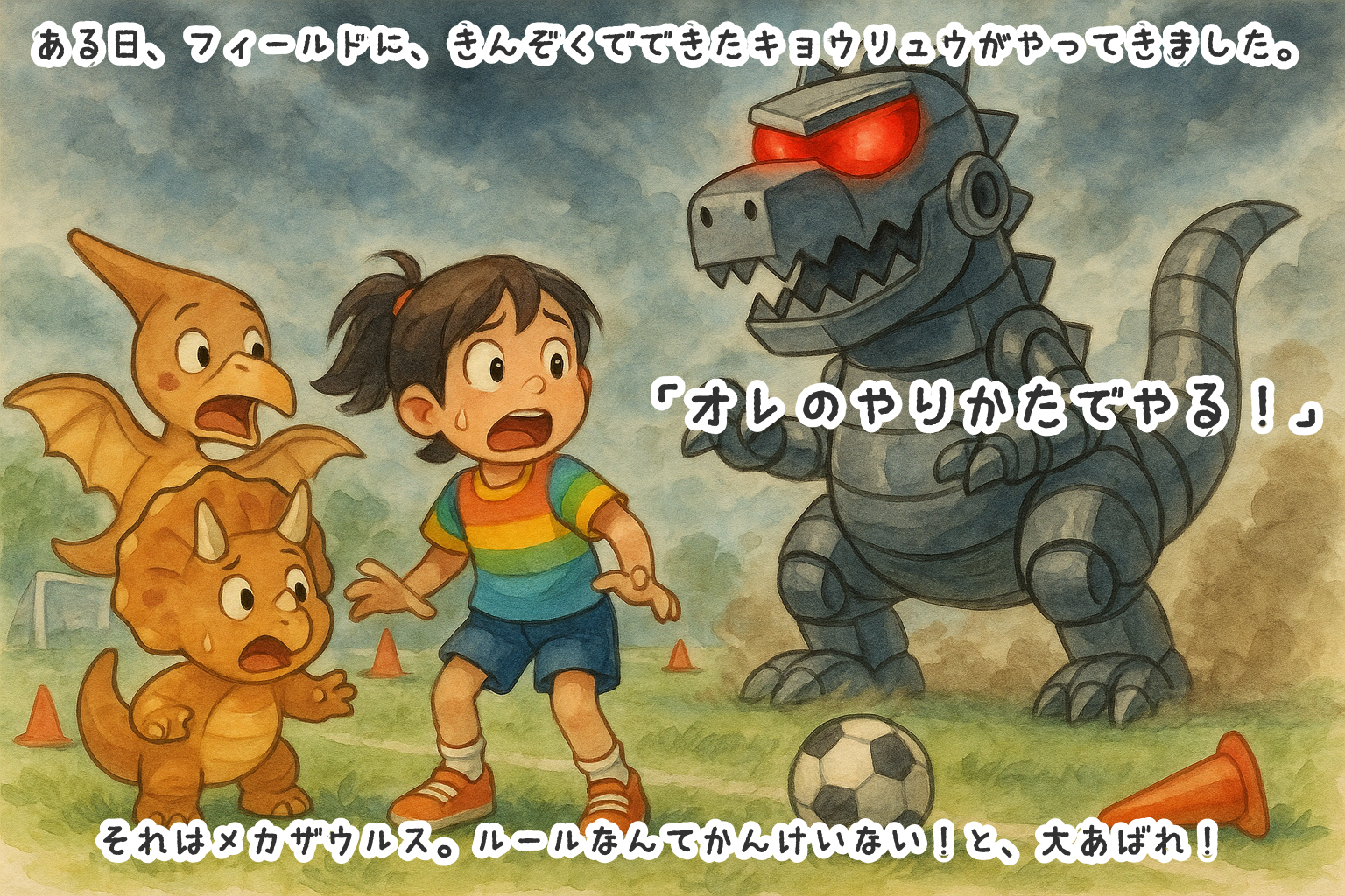 ひまちゃんの絵本の6ページ目